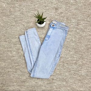 Bullhead ultra high rise skinny jeans